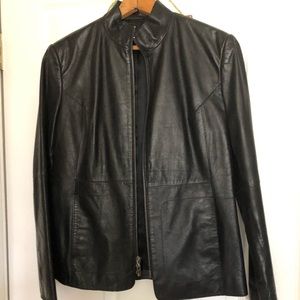 SALE: Entier Classic leather jacket.